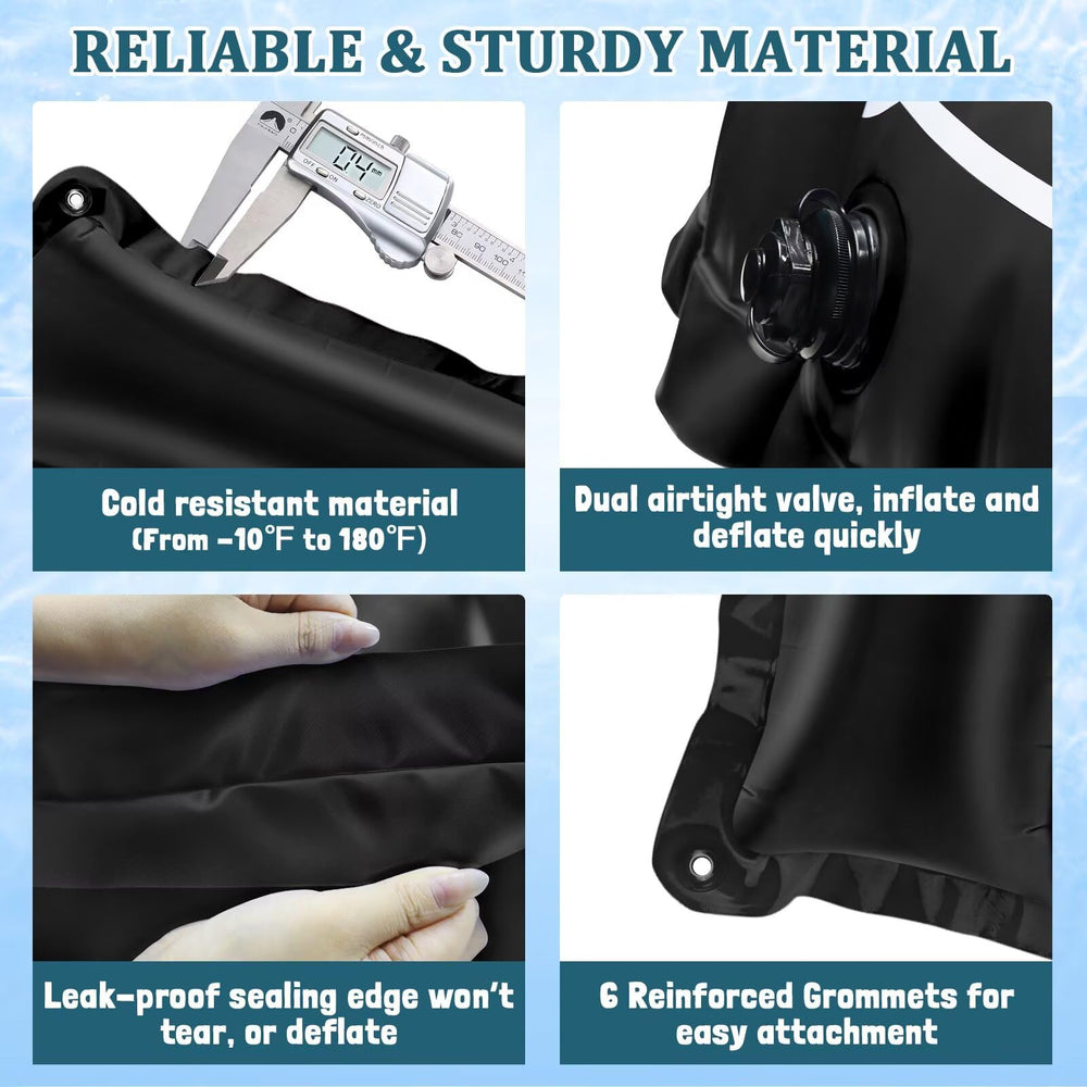 Riare double-layer valve detail demonstrating secure seal to prevent air leakage