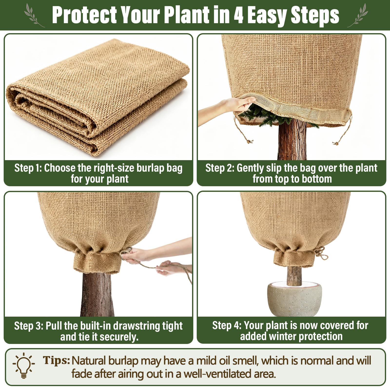 Riare drawstring tightened around pot to block cold drafts effectively