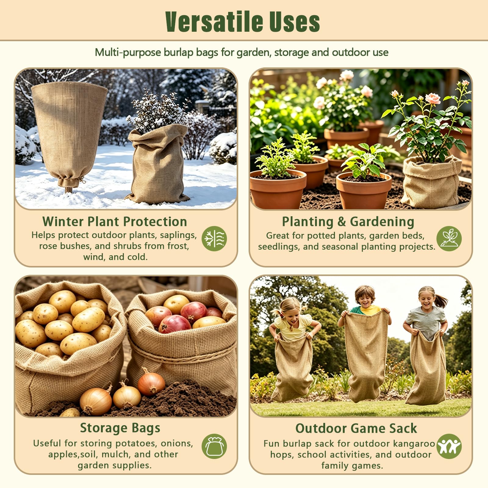 Riare lifestyle image of gardener fitting cover for quick winter protection