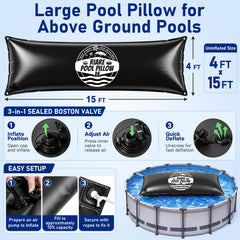 Riare double-layer valve detail ensuring airtight inflation and easy deflation