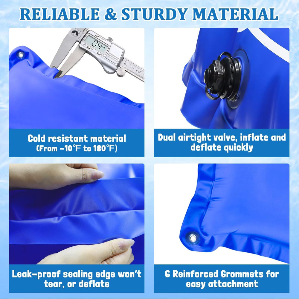Riare dual-layer valve detail for easy inflation and secure anti-leak performance