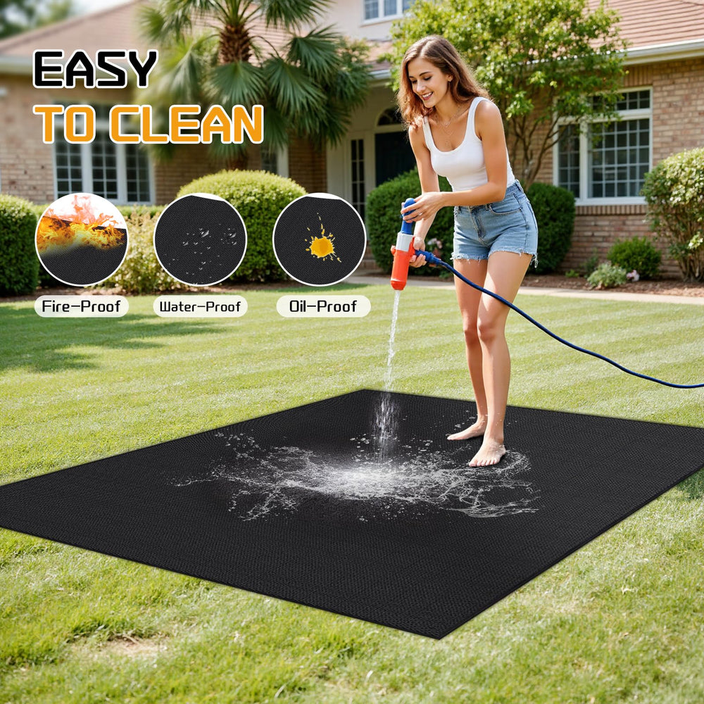 RICHIE folded mat illustrating compact storage and portability advantage