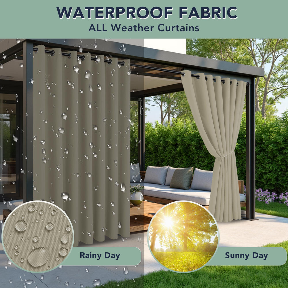 RichSets close-up of polyester texture highlighting water-resistant and durable finish