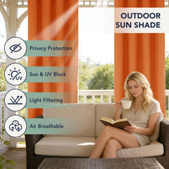 RichSets rust-resistant metal grommet close-up showing easy hanging and smooth sliding