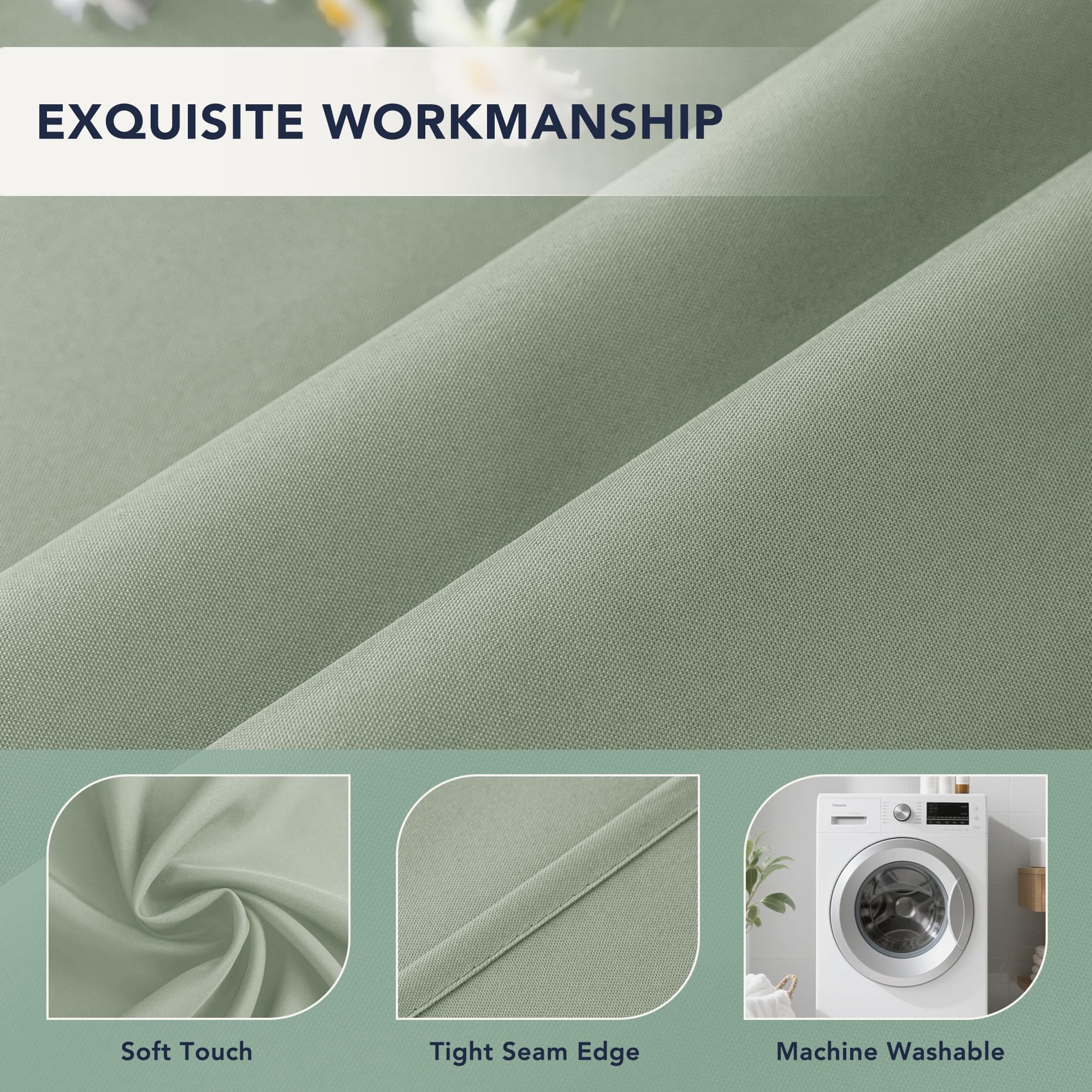 RichSets reinforced hem close-up, emphasizes long-lasting edge strength and durability