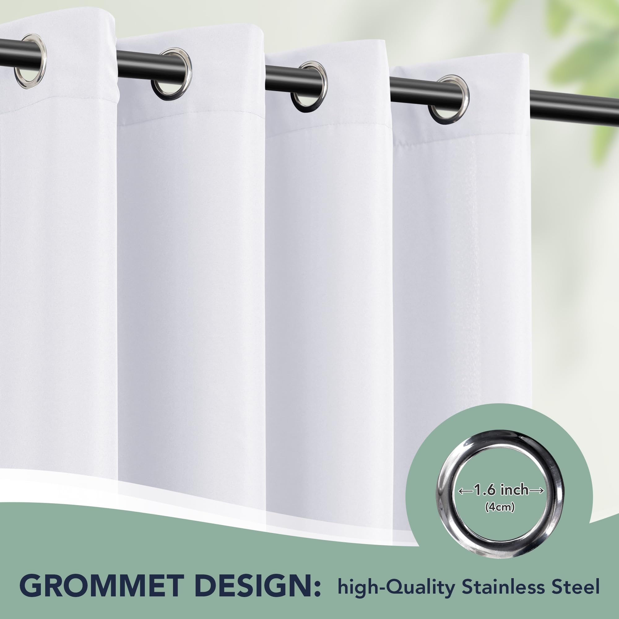 RichSets panels shedding raindrops to show water resistance and weather protection benefit