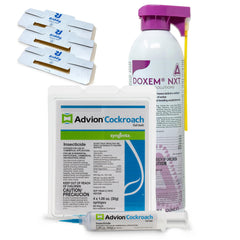 Riddy front packaging showing combo kit for complete cockroach control