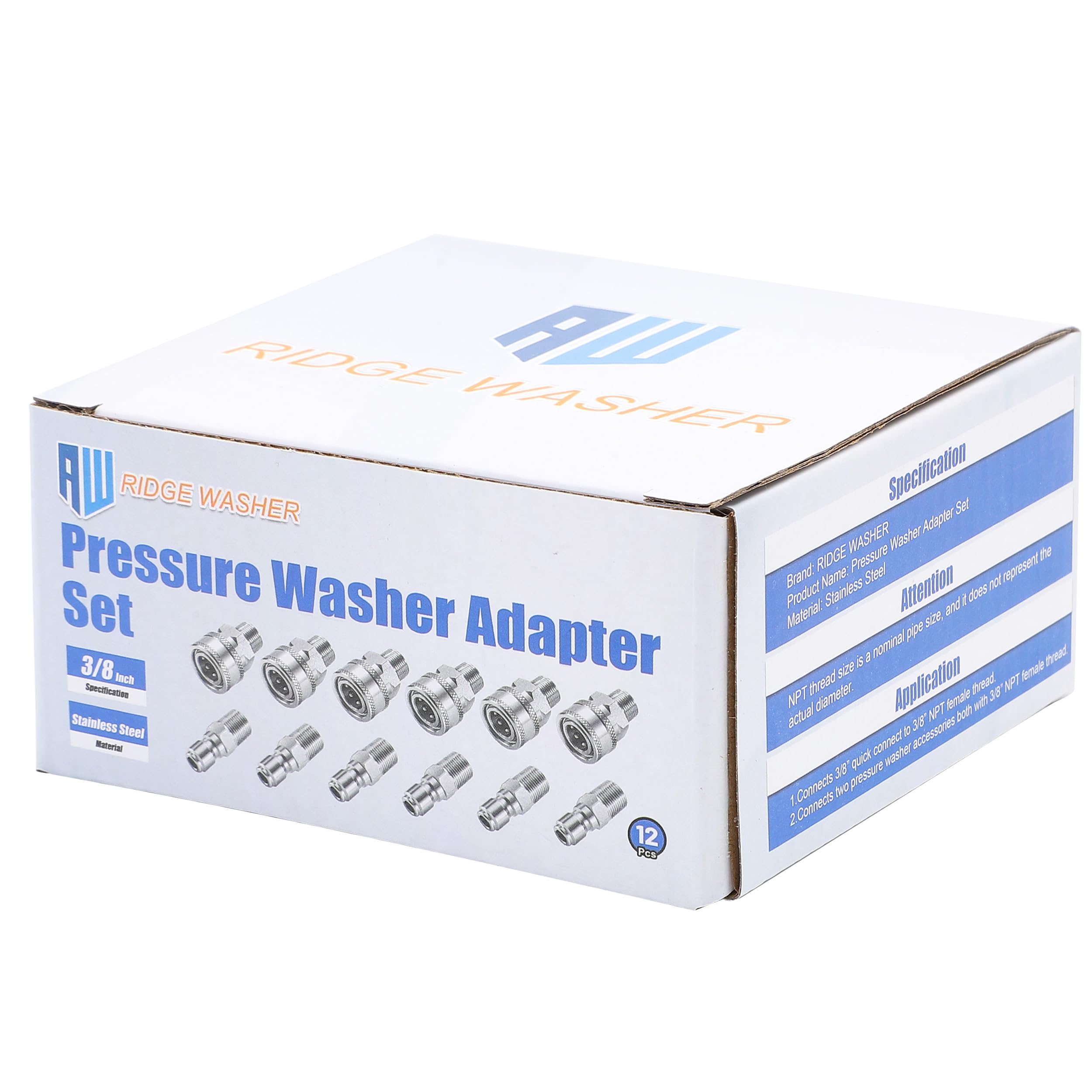 RIDGE WASHER kit on worksite bench showing readiness and professional use benefit