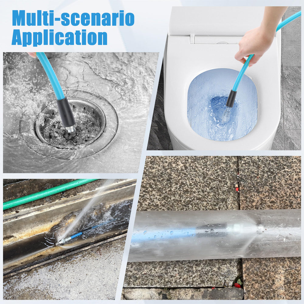RIDGE WASHER button nose nozzle detail demonstrating powerful forward clearing