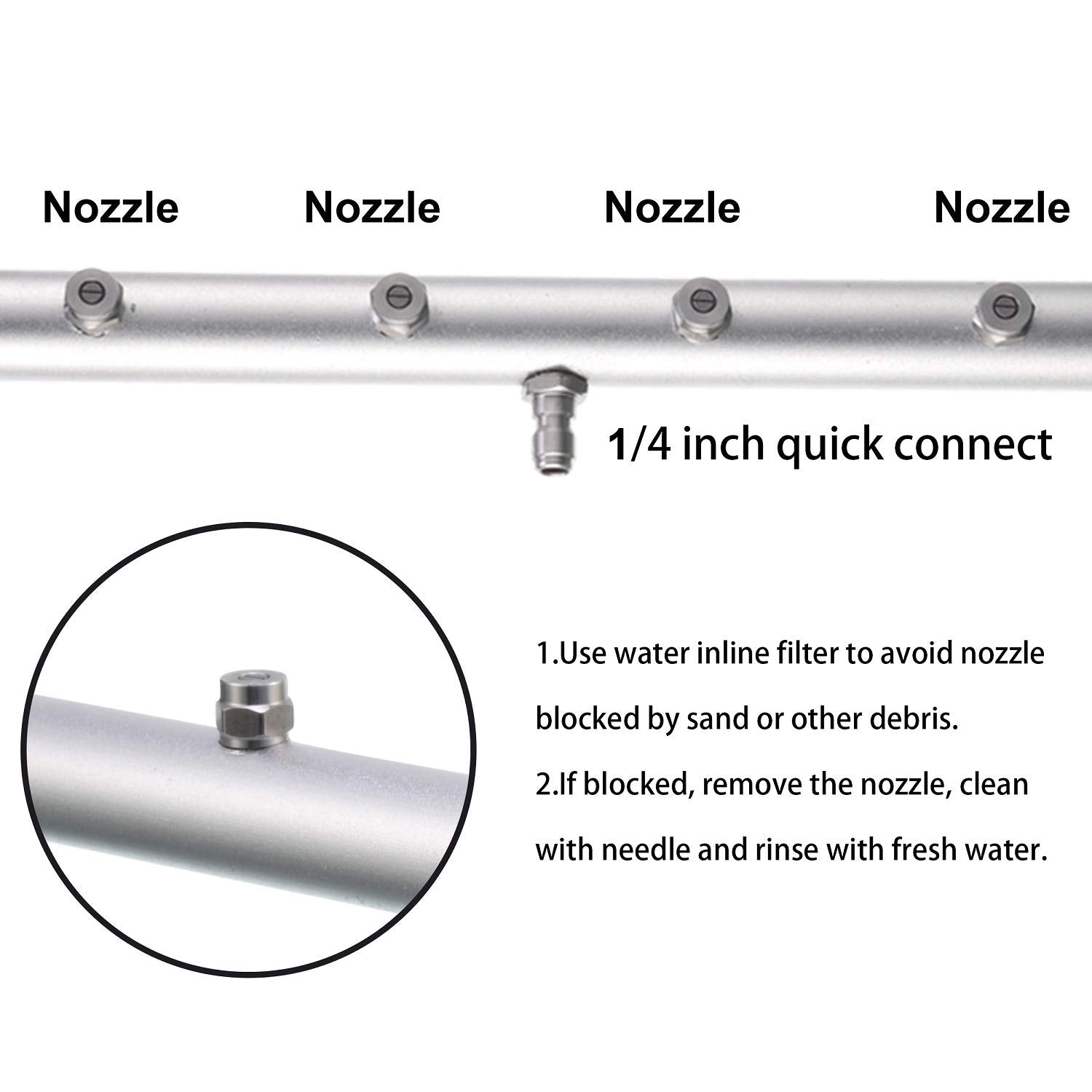 RIDGE WASHER two casters and bottom plate for smooth undercarriage movement