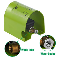 RIDGE WASHER steel cover closeup protecting pedal and valve for long life