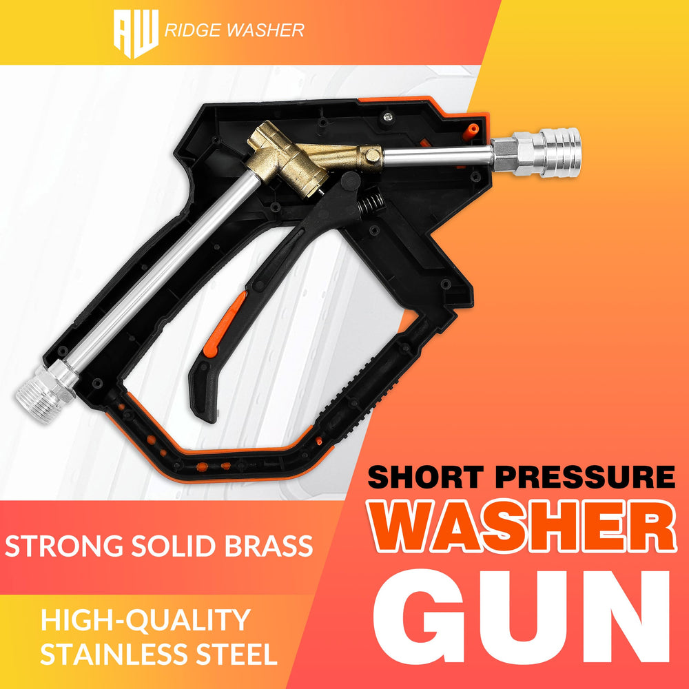 RIDGE WASHER connection with M22 fittings, broad compatibility benefit