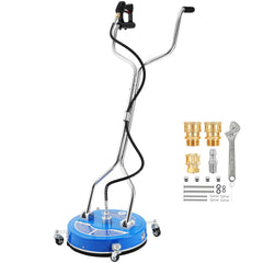 RIDGE WASHER front view of 18-inch surface cleaner showing coverage and durability