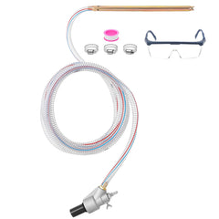 RIDGE WASHER front view of complete sandblasting kit showing components and portability benefit