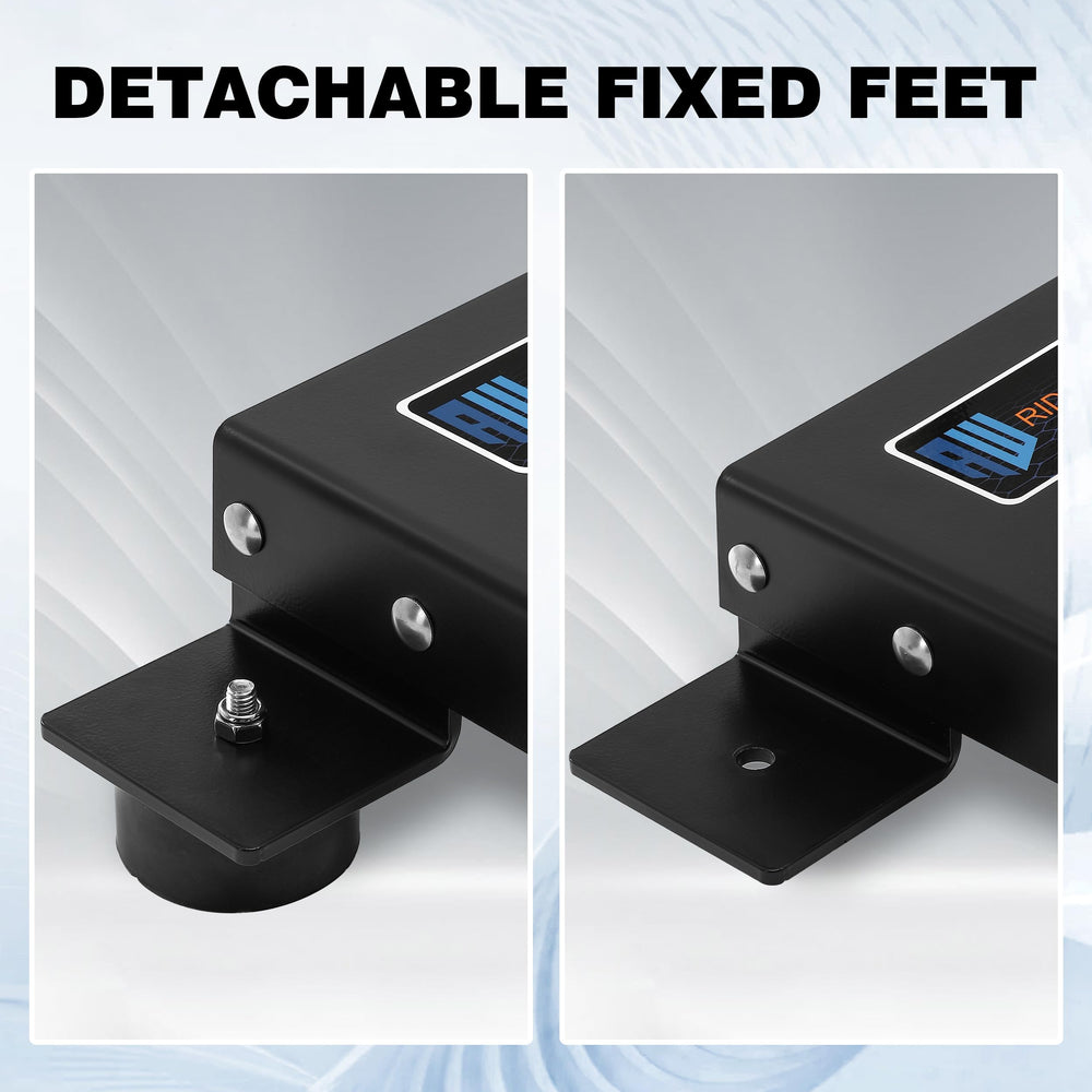 RIDGE WASHER mounted on a pressure washer improving stability in use