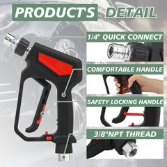 RIDGE WASHER medium 23-inch barrel side profile for balanced reach and handling
