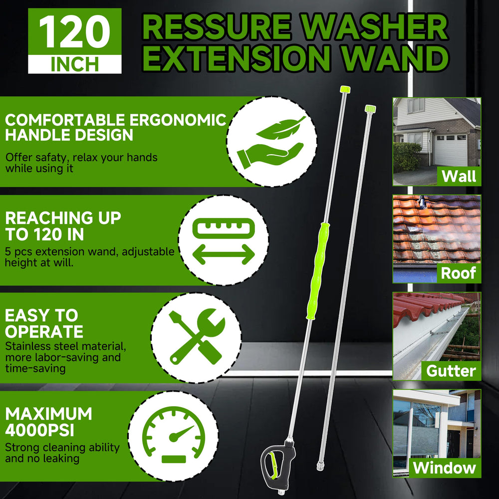RIDGE WASHER nozzle tips array offering flexible spray patterns