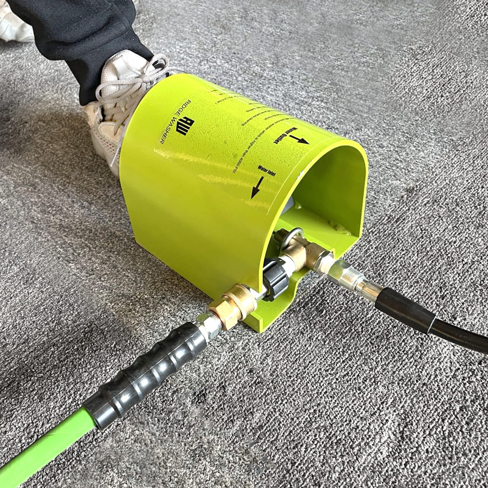RIDGE WASHER next to ruler to show size and scale for proper equipment fit