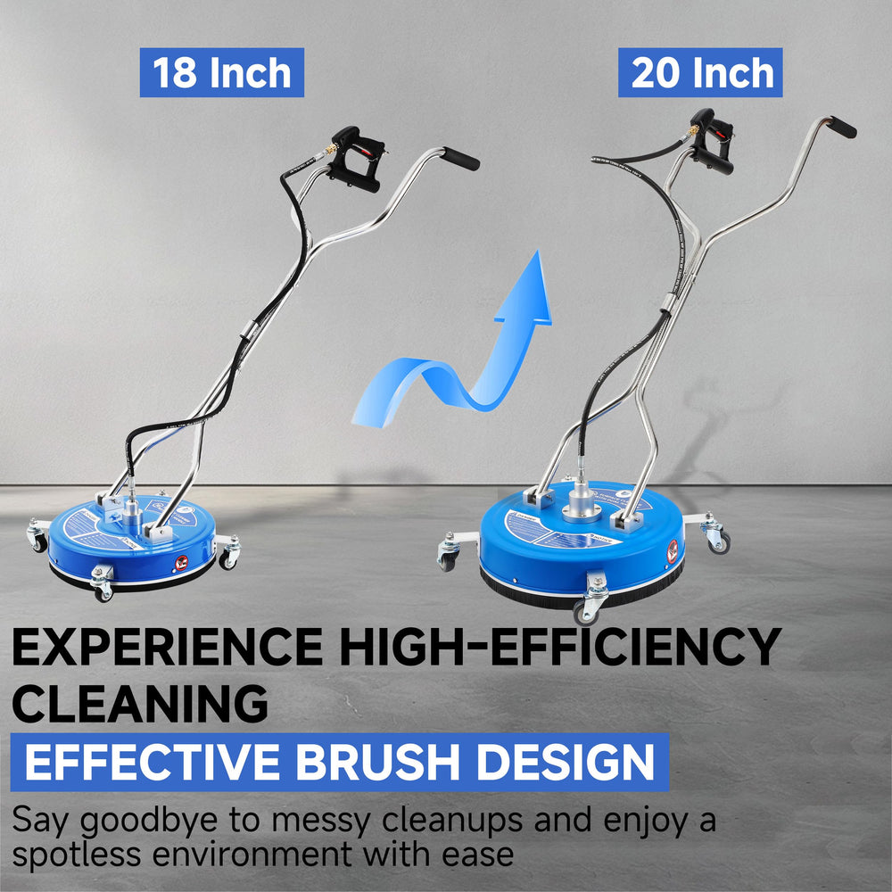 RIDGE WASHER undercarriage with rotating nozzles for efficient cleaning