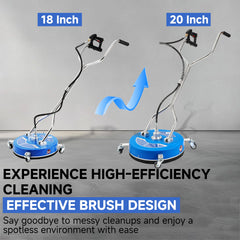RIDGE WASHER undercarriage with rotating nozzles for efficient cleaning