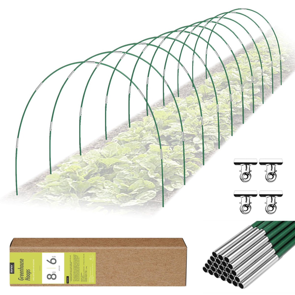 RIFNY front packaging showing complete hoop kit and components for easy setup