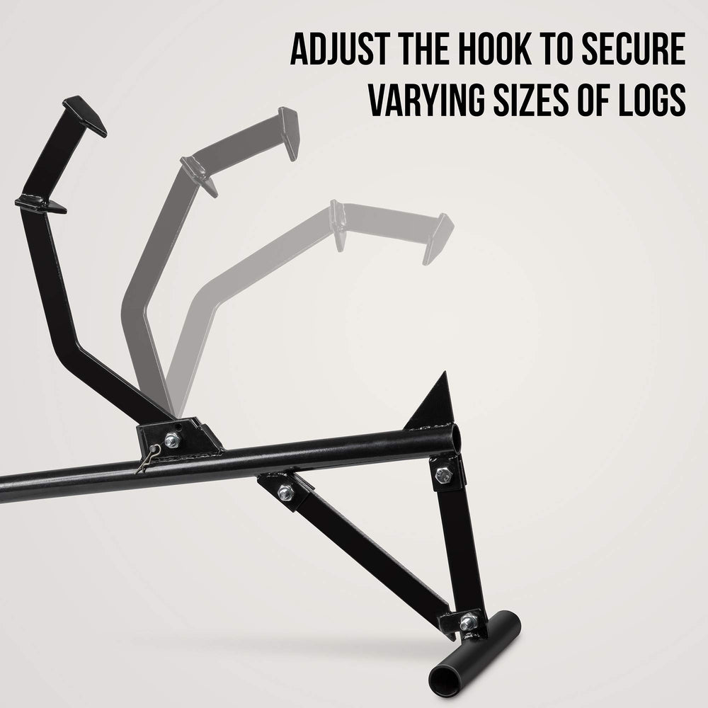 Right Hand Timberjack ergonomic handle detail delivering comfortable leverage and reduced strain