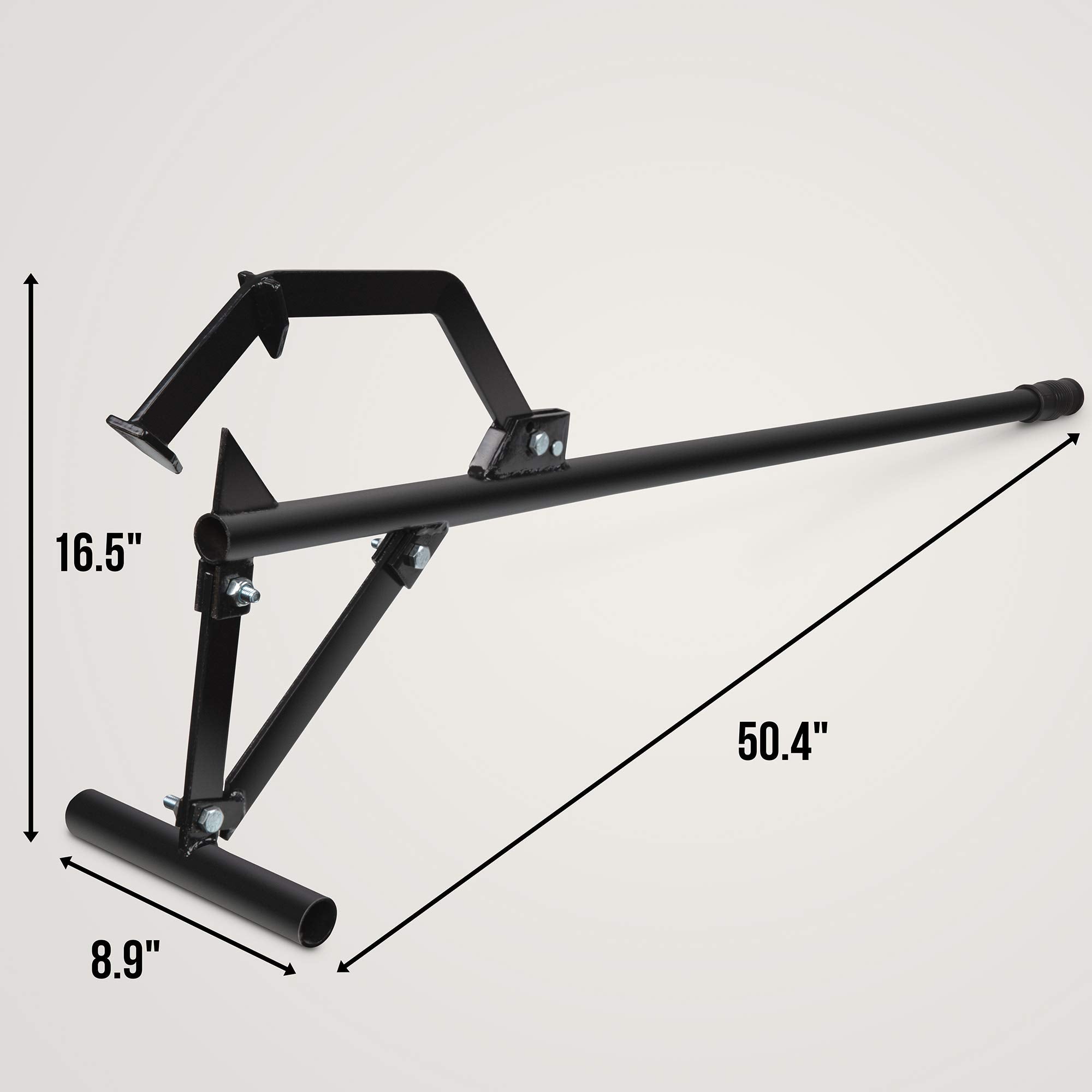 Right Hand Timberjack adjustable hook close-up showing rustproof steel and secure grip