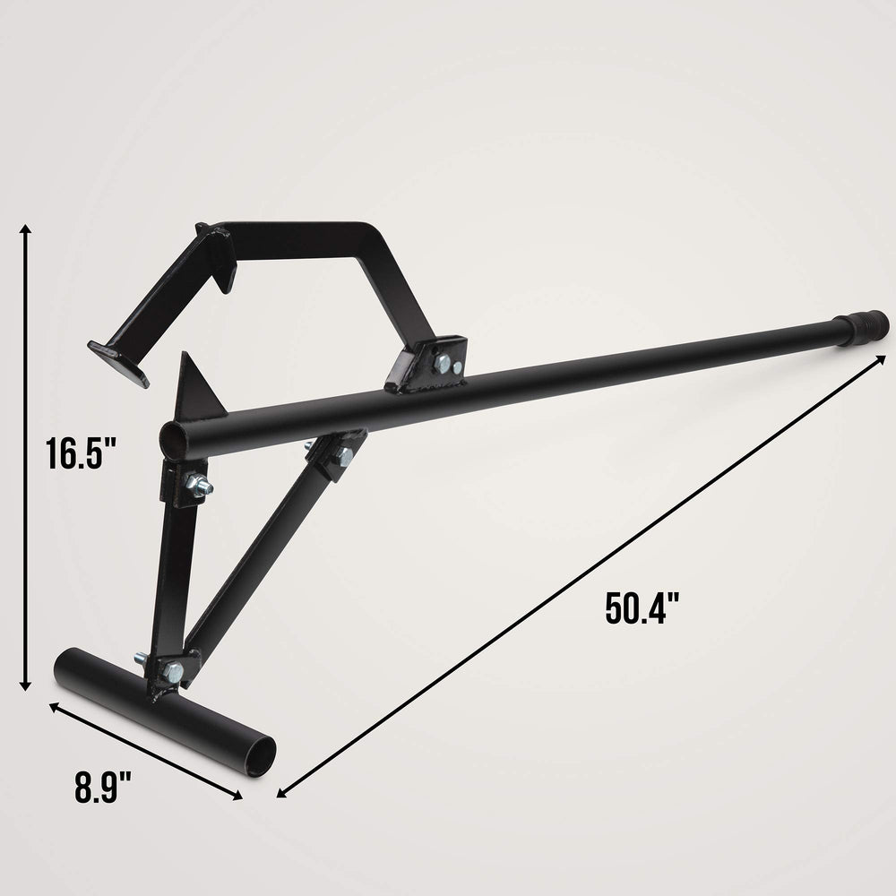 Right Hand Timberjack adjustable hook close-up showing rustproof steel and secure grip