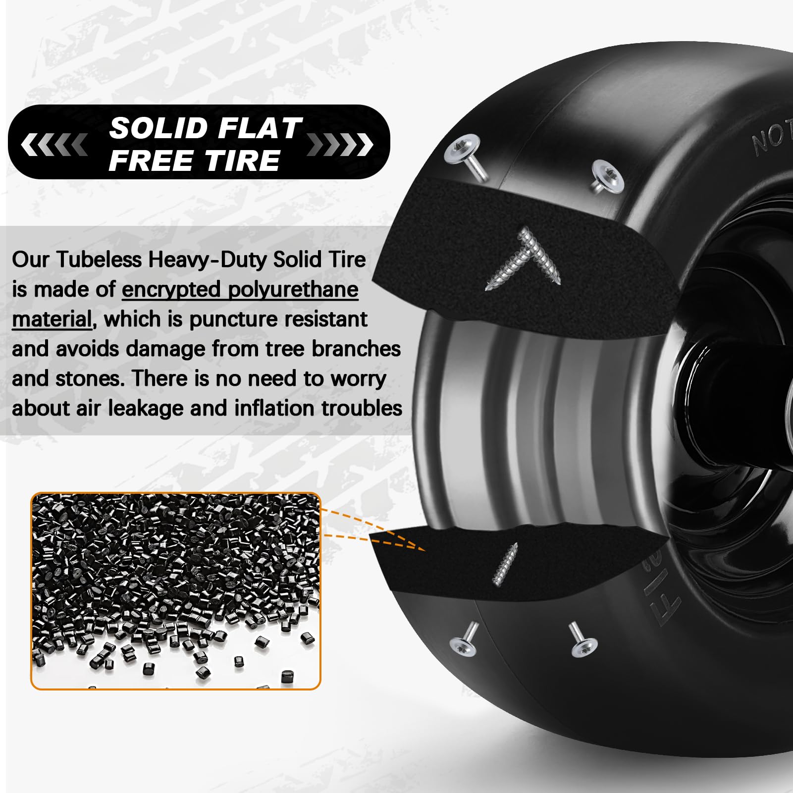 RIHYTAC bearings and metal spacers laid out for easy hub size adjustment and fit