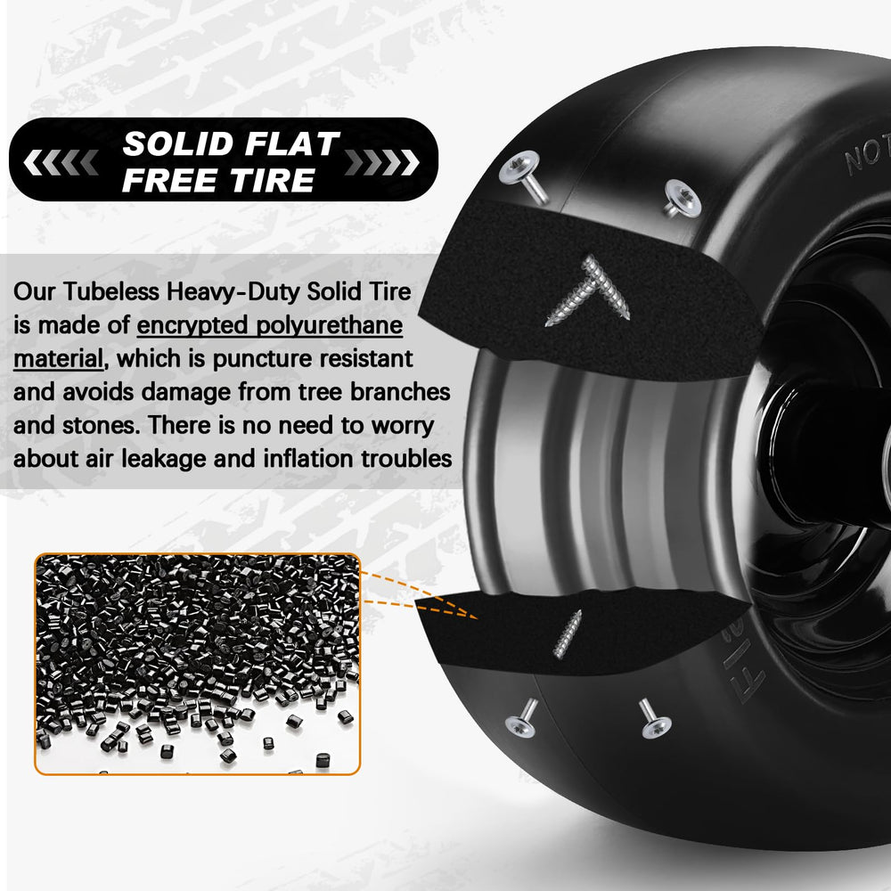 RIHYTAC bearings and metal spacers laid out for easy hub size adjustment and fit