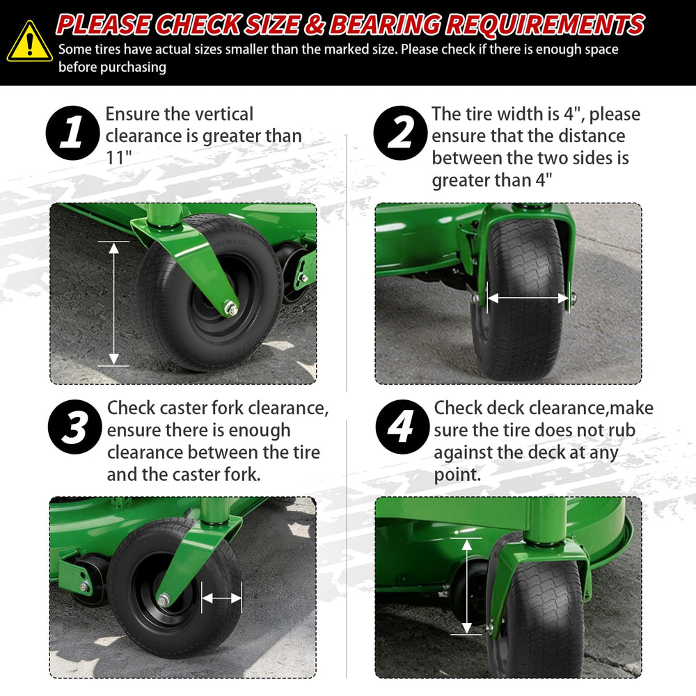RIHYTAC rim and preinstalled bearing detail for smoother operation and longevity