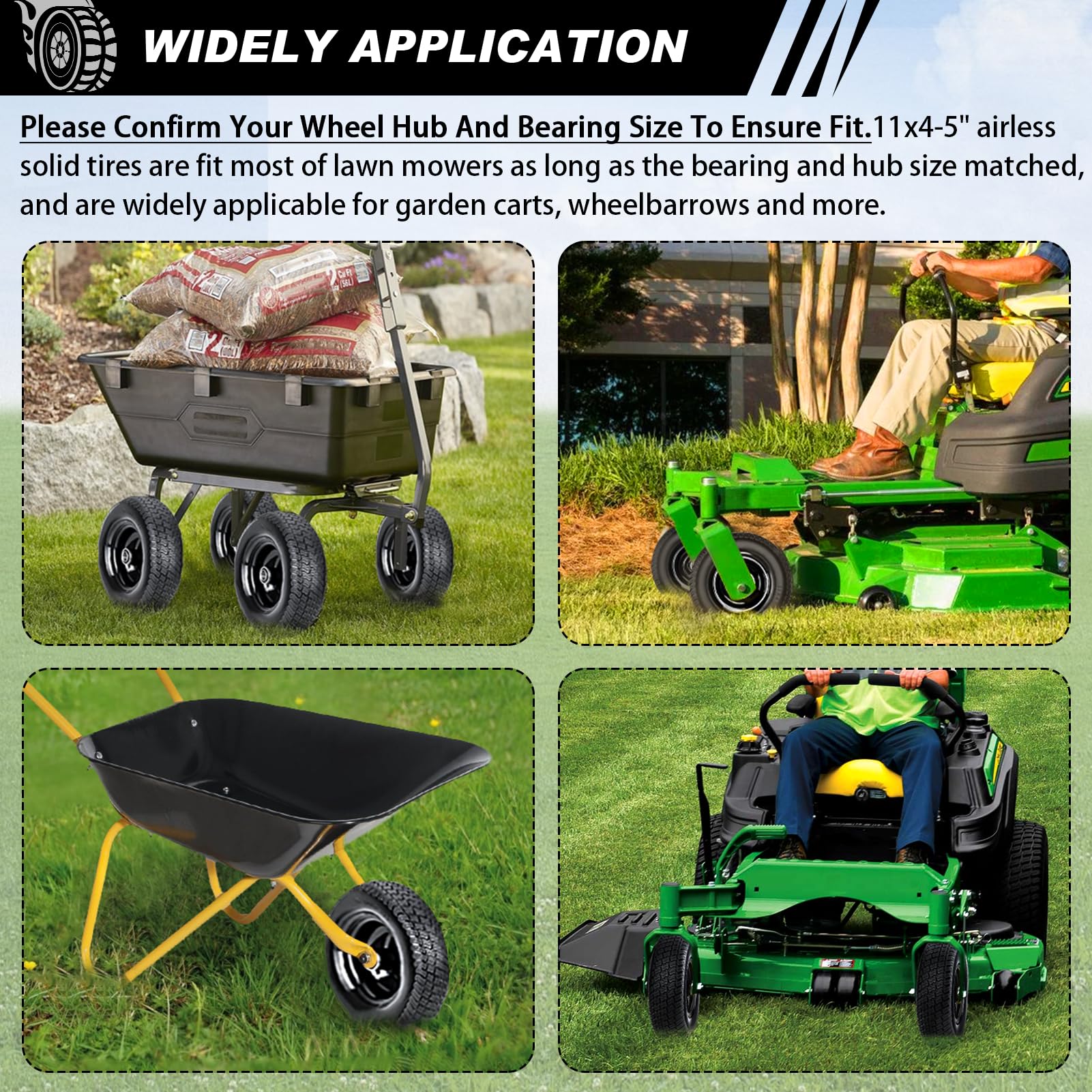 RIHYTAC wheel beside ruler demonstrating exact 11" diameter and 5" rim