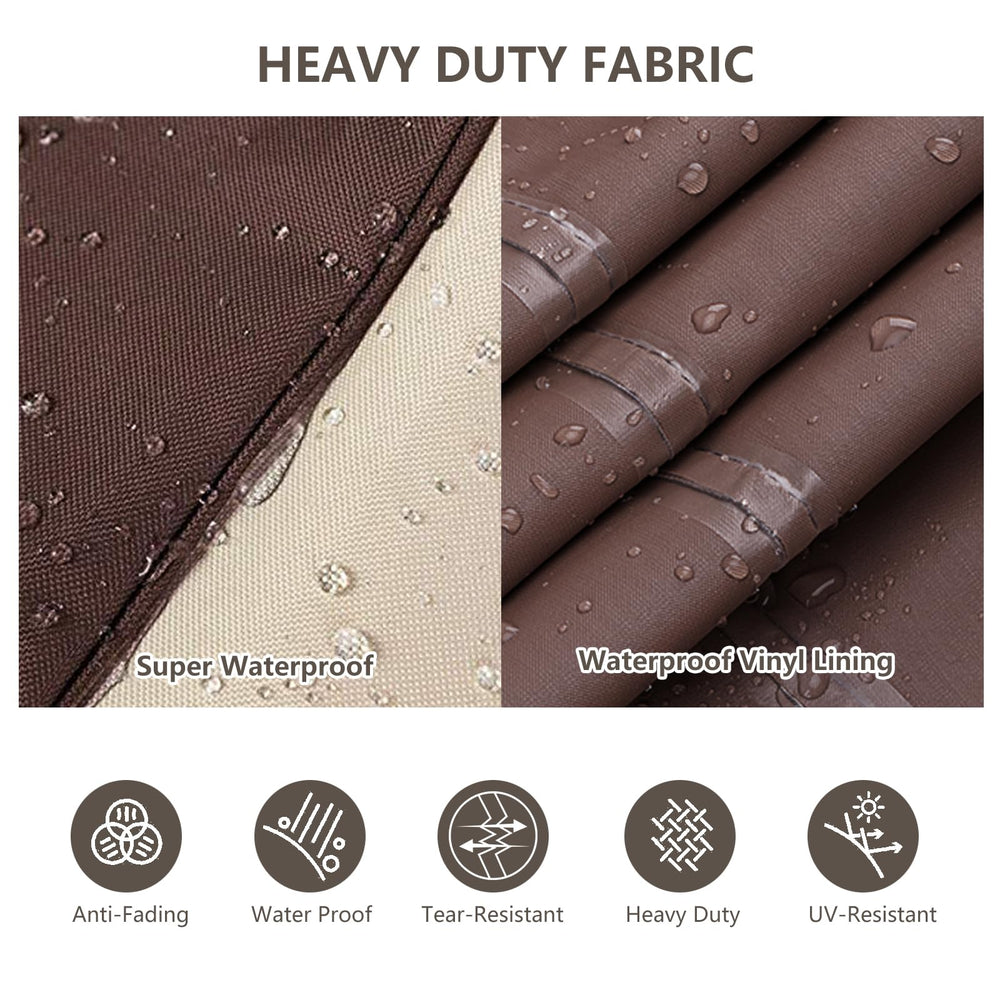 Rileytee buckle and hem cord showing secure wind-resistant fastening