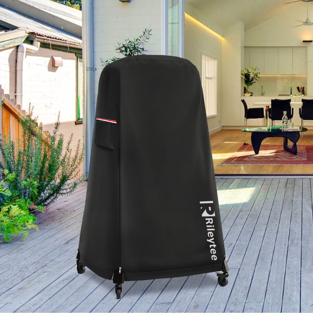 Rileytee folded compact storage highlighting space-saving convenience