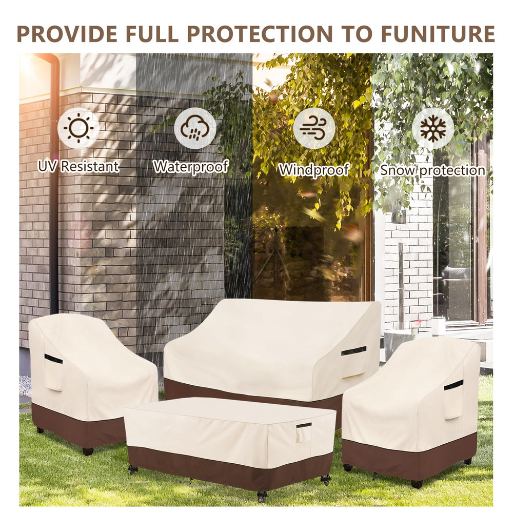 Rileytee loveseat beside chair for scale and accurate size guide