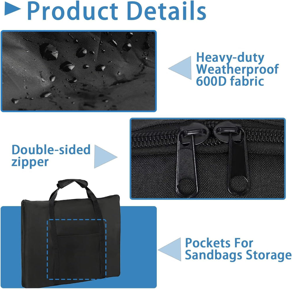 Rilime front pocket holding spatula and tools, keeps accessories organized