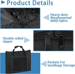 Rilime front pocket holding spatula and tools, keeps accessories organized