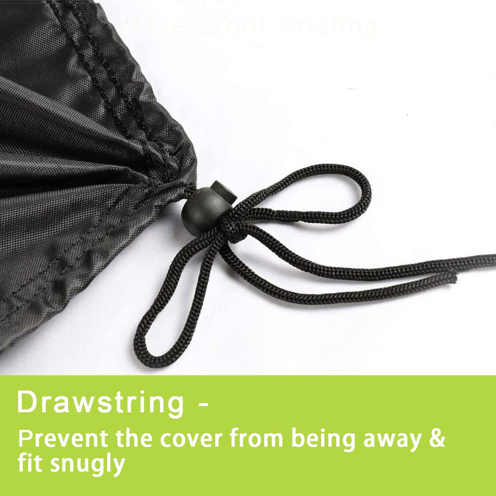Rilime folded cover stored compactly for easy offseason storage benefit