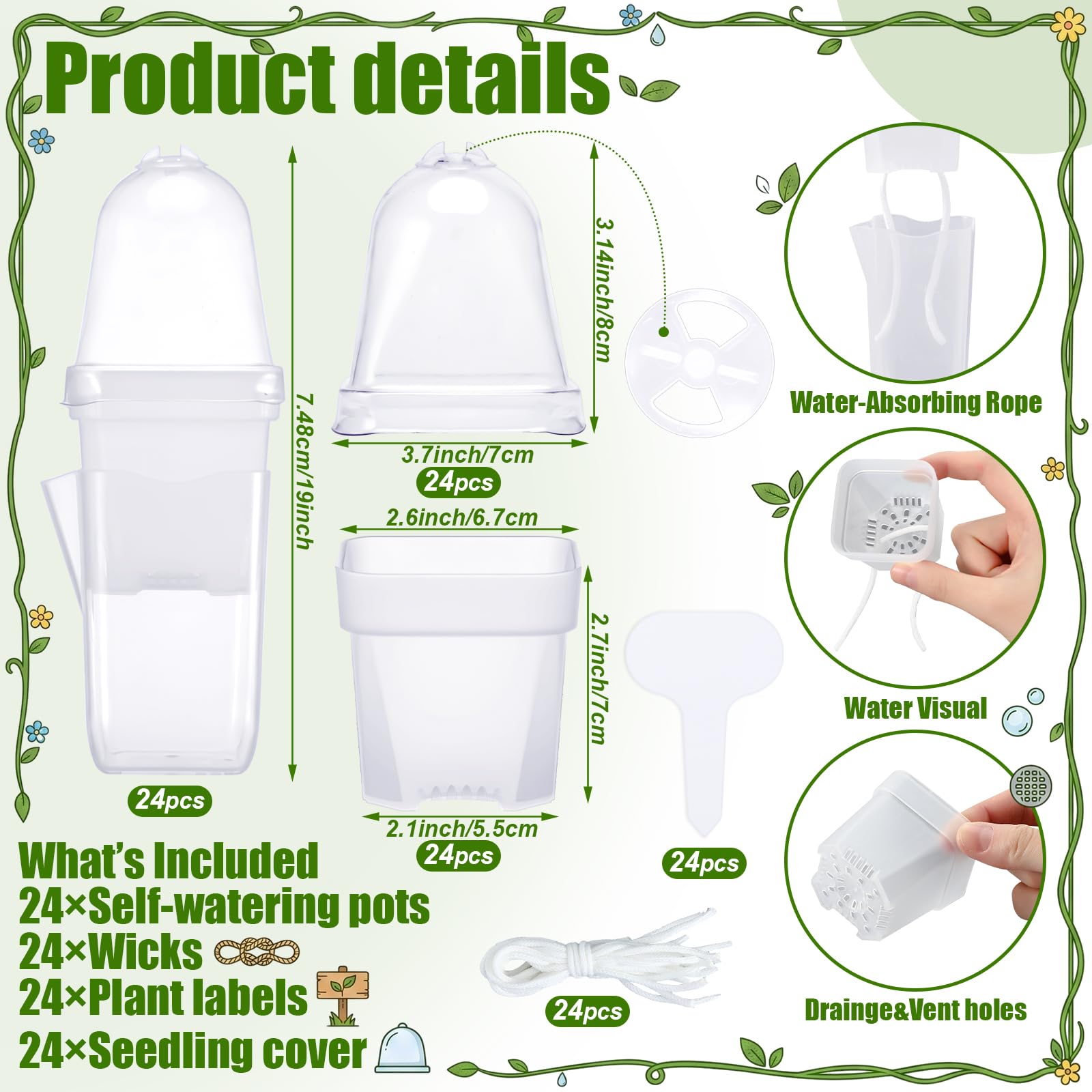 RimCereal humidity dome with vent open, controls humidity for cuttings