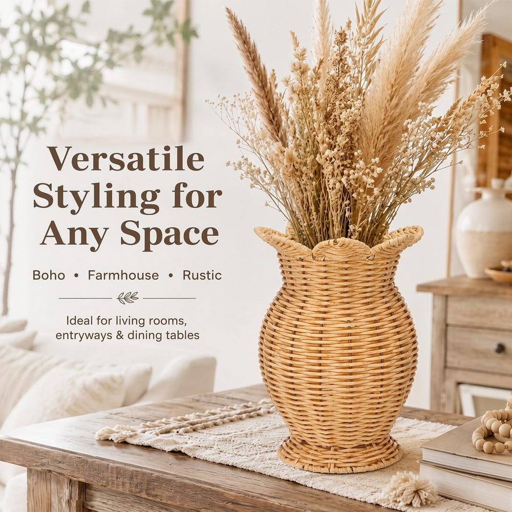 RimCereal styled with pampas grass offering height and natural drama