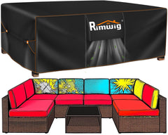 Rimwig front view showing full-covered sectional protecting cushions