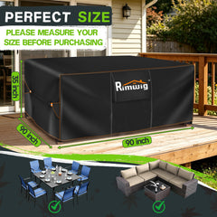 Rimwig PVC-coated underside close-up improves waterproofing performance
