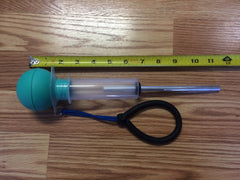 Generic Rinehart Sniper worn on wrist strap while swimming for hands-free prospecting