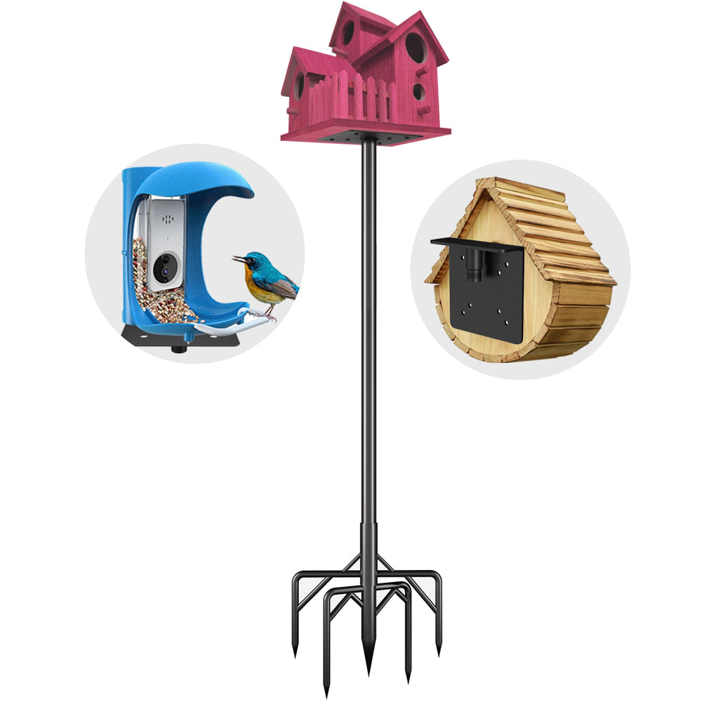 RINLAIN front view of fully assembled pole showing stability benefit