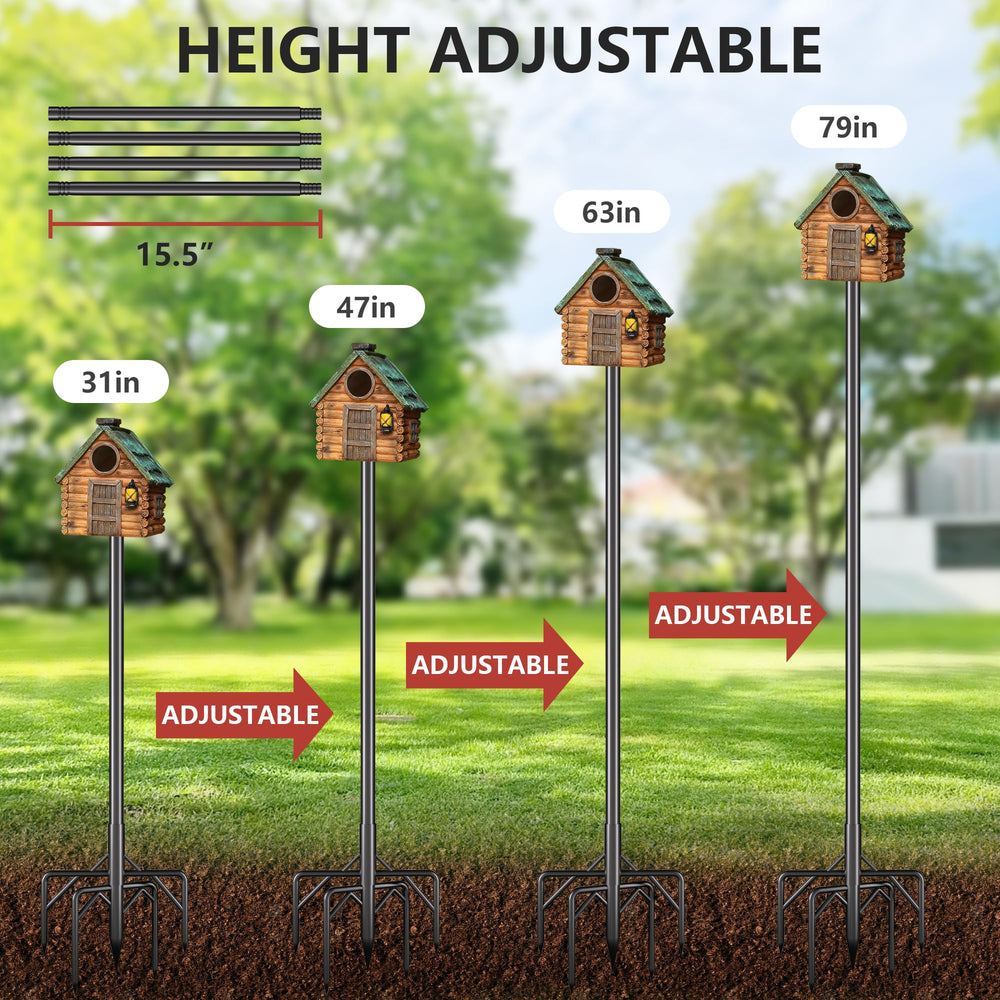 RINLAIN height adjustment showing telescoping positions for optimal viewing