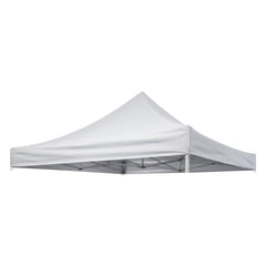 Rinling front view top showing clean silver-white canopy and shade benefit