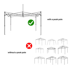 Rinling hook and loop fasteners fastening top easily for secure setup