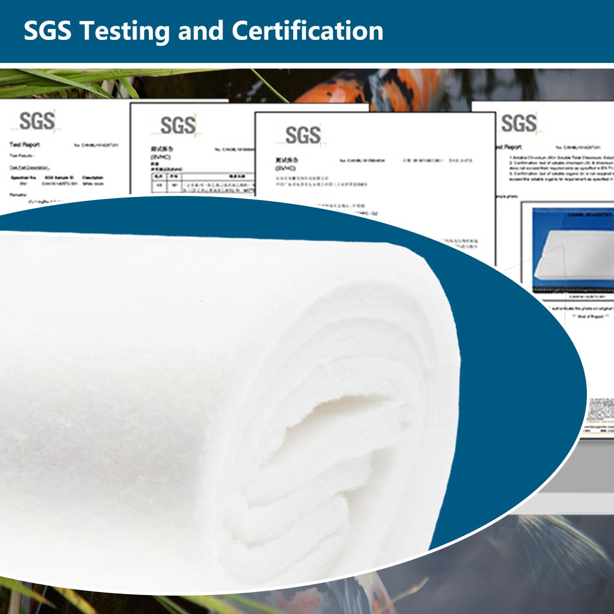 RINOO rinsed and reused pad highlighting durability and cost savings