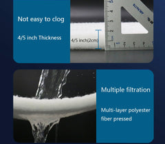 RINOO being cut to size demonstrating custom-fit advantage for filters