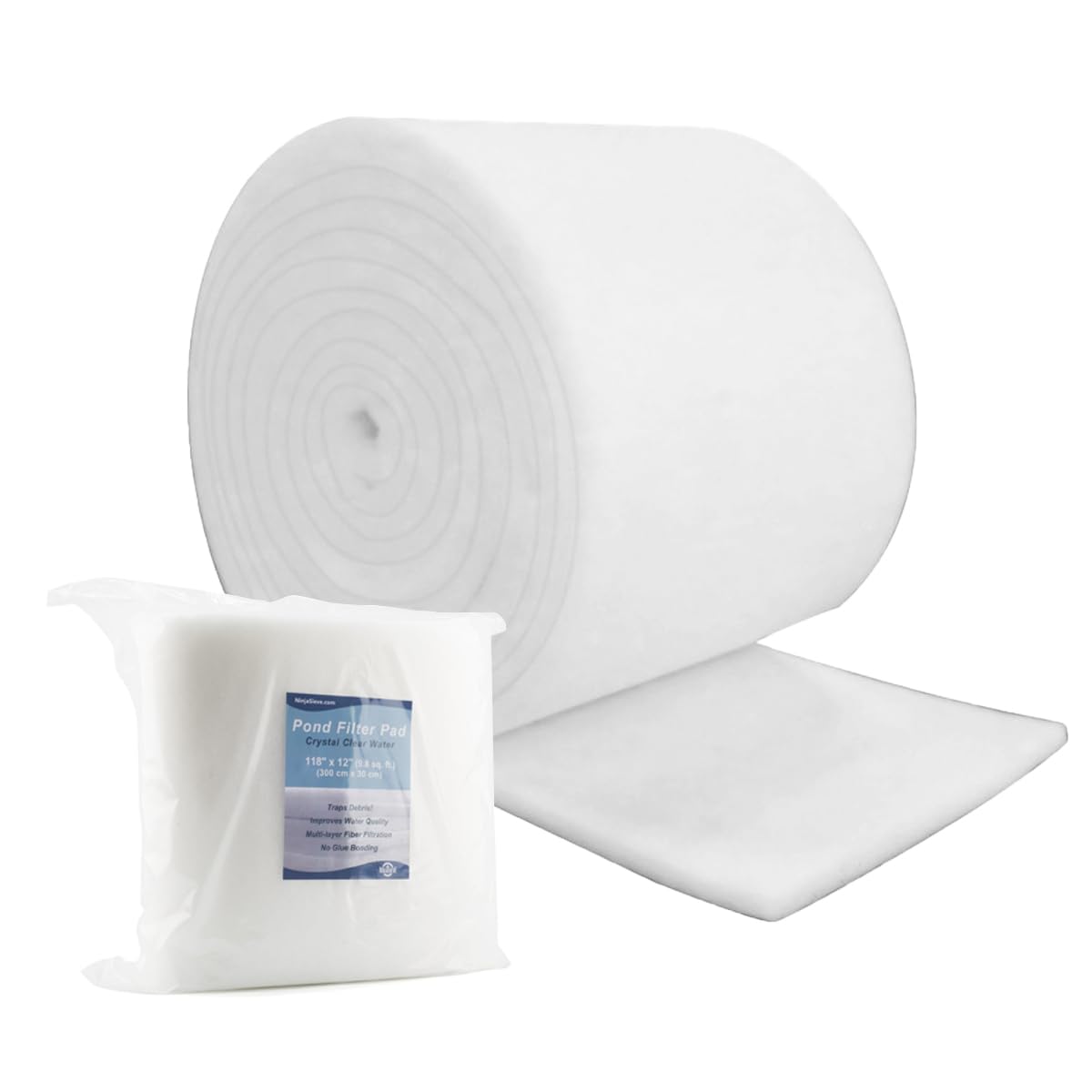RINOO compressed roll showing compact packaging and easy storage benefit